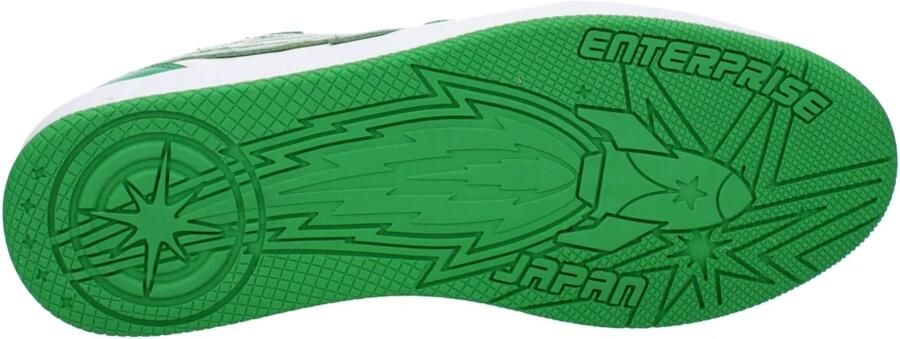 Enterprise Japan Groene Sneakers Urban Geïnspireerd EJ Egg Rocket Model Green Heren - Foto 3