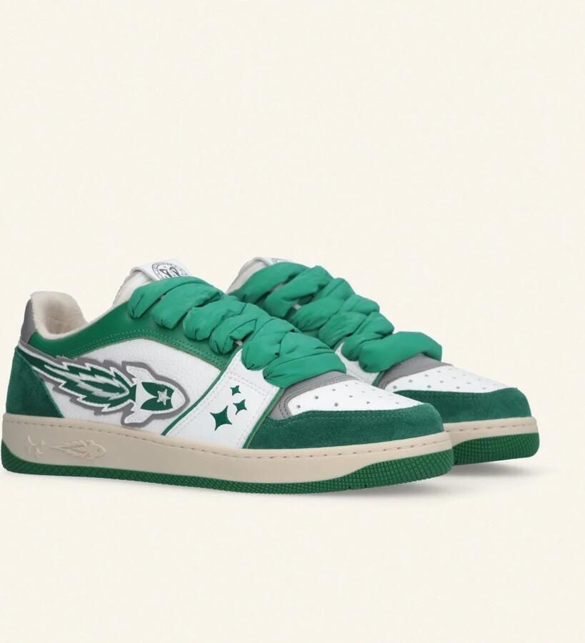 Enterprise Japan Groene EJ EGG Rocket Sneakers