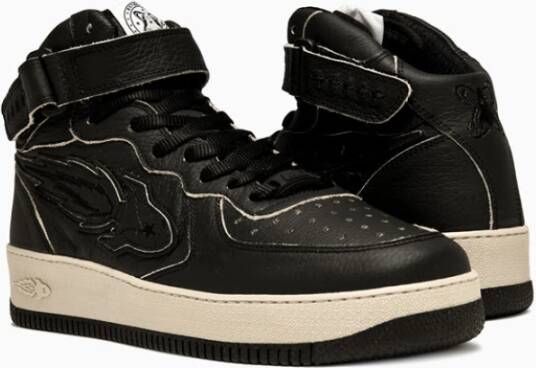 Enterprise Japan Leren Sneakers met Unieke Details geïnspireerd door Streetwear