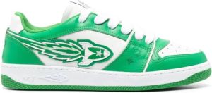 Enterprise Japan Groene Rocket Leren Sneakers Groen Heren