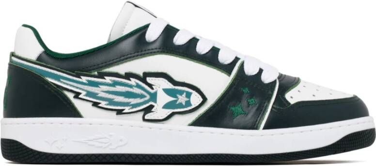 Enterprise Japan Groene Rocket Motif Veterschoenen