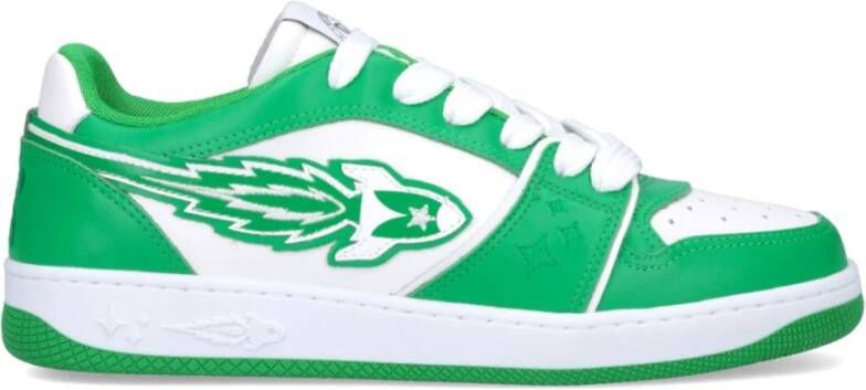 Enterprise Japan Groene Sneakers Urban Geïnspireerd EJ Egg Rocket Model Groen Heren