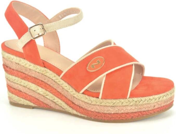 Enterprise Japan Oranje Beige Sand Jute Spiez Orange Dames