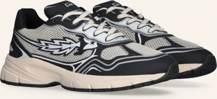 Enterprise Japan Raket Sneaker in Zwart en Wit