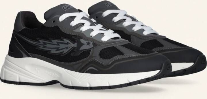 Enterprise Japan Raket Sneaker Zwart Grijs