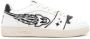 Enterprise Japan Leren sneaker met craquele inzetstukken Blue Heren - Thumbnail 9