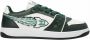 Enterprise Japan Groene Leren Sneakers met Ster Geperforeerde Neus Green Heren - Thumbnail 1