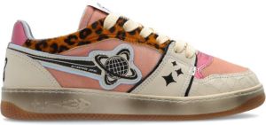 Enterprise Japan Leopardprint Leren Sneakers Meerkleurig Dames