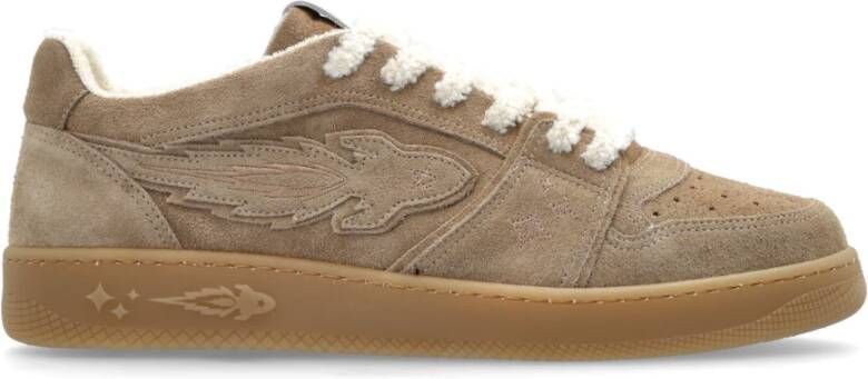 Enterprise Japan Sportschoenen Ei Raket Laag Beige Heren