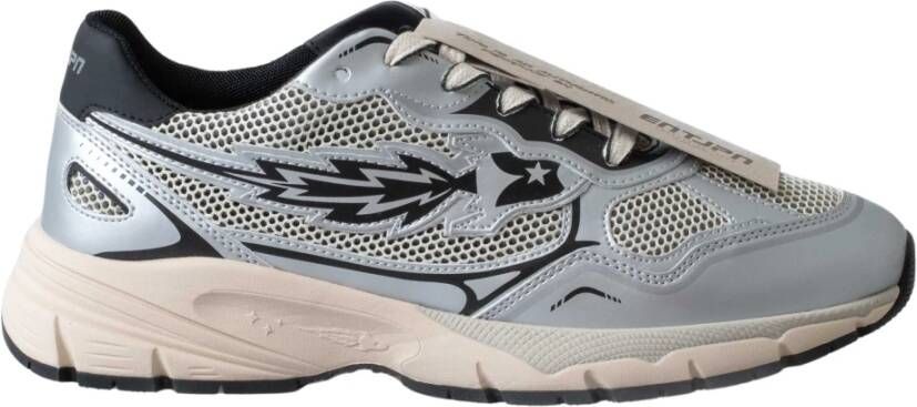 Enterprise Japan Streetwear Sneakers met Sterborduursel