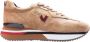 Enterprise Japan Suède Leren Sneaker met Multicolor Zool Beige Dames - Thumbnail 1