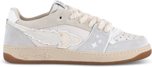 Enterprise Japan Witte Sneakers Rocket Stijl Multicolor Heren