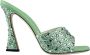 Ermanno Scervino Heeled Mules Green Dames - Thumbnail 1