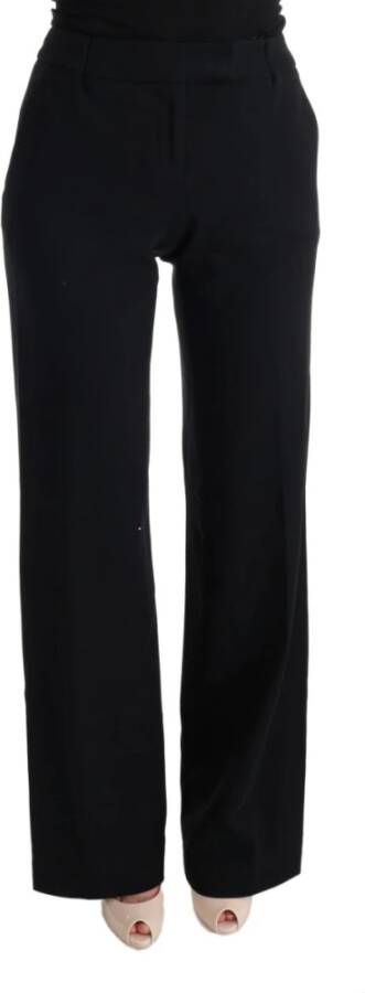 Er no Scervino Zwarte Bootcut Formele Broek