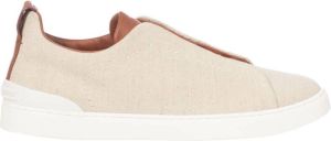 Ermenegildo Zegna Sneakers Beige Heren