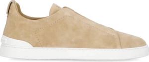 Ermenegildo Zegna Sneakers Beige Heren