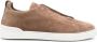 Ermenegildo Zegna Sneakers Brown Heren - Thumbnail 1