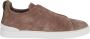 Ermenegildo Zegna Sneakers Bruin Heren - Thumbnail 1