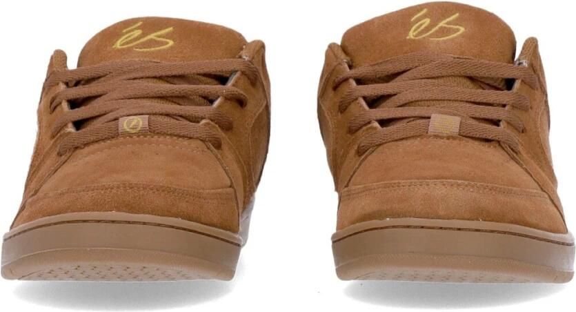 ES Bruine Skate Schoenen met Gum Zool