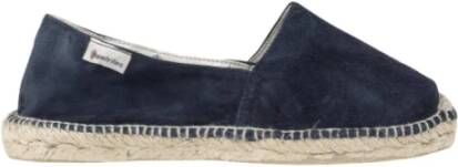 Espadrilles Casual Slip-On Sneakers Blue Heren