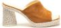 Espadrilles Platte schoenen Oranje Dames - Thumbnail 1