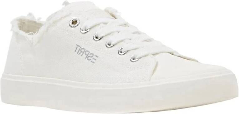 Esprit Witte Casual Veterschoenen voor Vrouwen