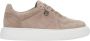 Estro Bruine leren sneakers voor dames met een flexibele zool - Thumbnail 1