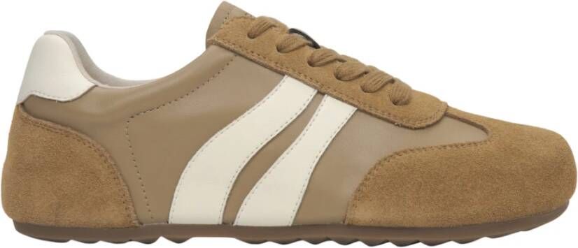 Estro Bruine Zachte Sneakers