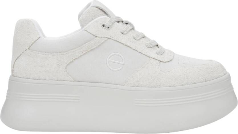 Estro Chunky Sole Soft Velour Sneakers