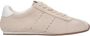 Estro Dames Beige Zachte Velours Sneakers met een Lage Zool - Thumbnail 1