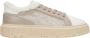 Estro Dames Bont Gevoerde Beige Winter Sneakers gemaakt van Echt Leer - Thumbnail 1