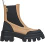 Estro Dames Bruin Leren Enkellaarzen voor de Herfst Er00111940 Multicolor Dames - Thumbnail 1