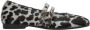 Estro Dames Fluffy Luipaardprint Ballet Flats met een Gesp Er00115697 Multicolor Dames - Thumbnail 1