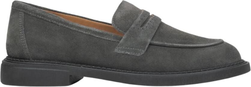Estro Grijze Penny Loafers