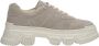 Estro Dames Grijze Sneakers gemaakt van Suède op een Chunky Platform Er00113361 Gray Dames - Thumbnail 1