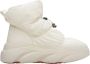 Estro Dames Licht Beige Bontgevoerde Snowboots gemaakt van Echt Leer Er00114232 - Thumbnail 1