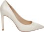 Estro Dames Licht Beige Leren Puntige Neus Hoge Hakken Er00110041 Beige Dames - Thumbnail 1