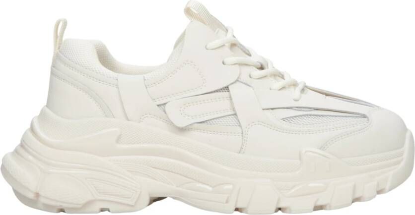Estro Dames Lichtbeige Lage Top Chunky Platform Sneakers ES8 Er00112610