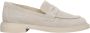 Estro Dames Lichtbeige Velours Penny Loafers Er00114530 Beige Dames - Thumbnail 1