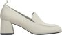 Estro Dames Loafers met Hak in Licht Beige Er00113589 Beige Dames - Thumbnail 1