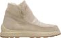 Estro Dames Sand Beige Snowboots met Suède & Echt Bont Beige Dames - Thumbnail 8