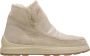 Estro Dames Sand Beige Snowboots met Suède & Echt Bont Beige Dames - Thumbnail 1