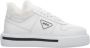 Estro Dames Witte Leren Lage Sneakers met Bontvoering voor Winter Er00111981 - Thumbnail 1