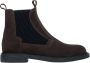 Estro Donkerbruine Chelsea Boots - Thumbnail 1
