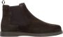 Estro Donkerbruine Chelsea Boots - Thumbnail 1