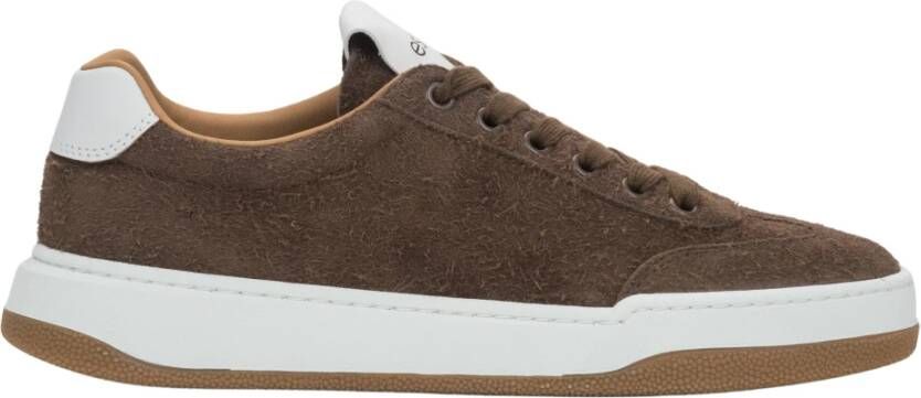 Estro Donkerbruine Sneakers