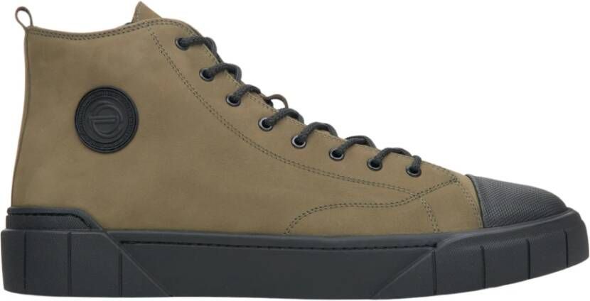 Estro Donkergroene High-Top Sneakers - Foto 2