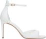 Estro Elegante Witte Sandalen met Hoge Hakken - Thumbnail 1