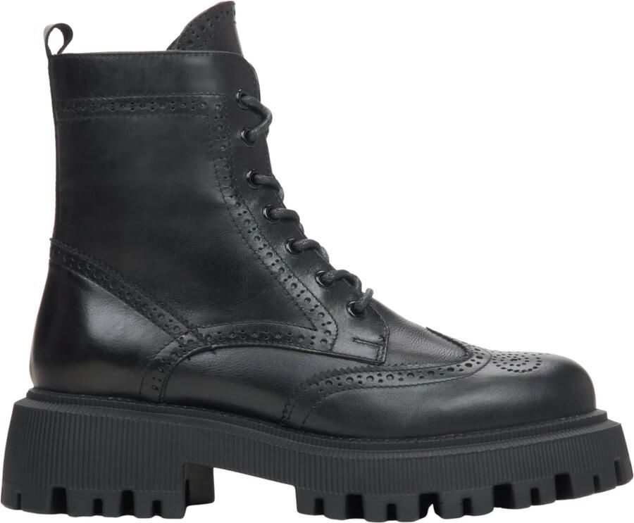Estro Veterlaarsjes '09-2314' black denim