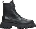 Estro Veterlaarsjes '09-2314' black denim - Denim/Blauw